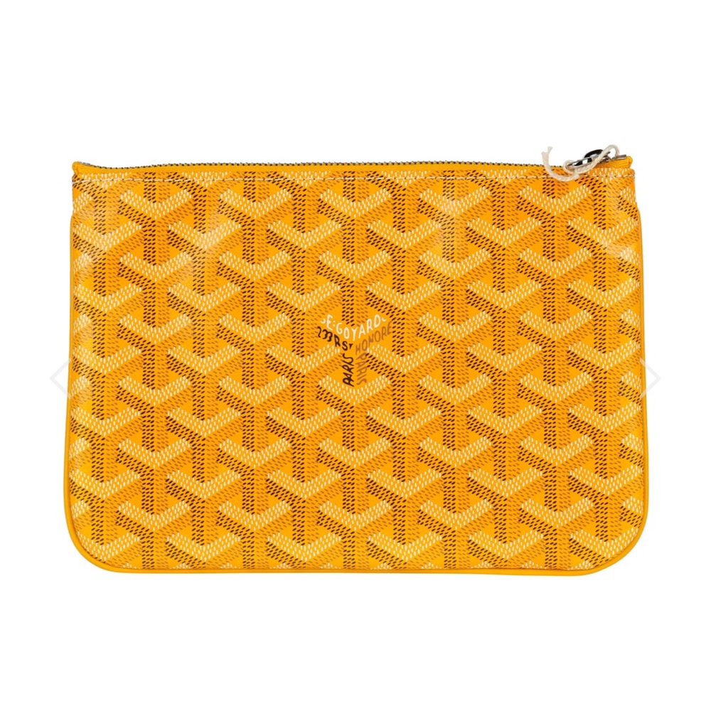 Goyard Senat Yellow Pouch MM